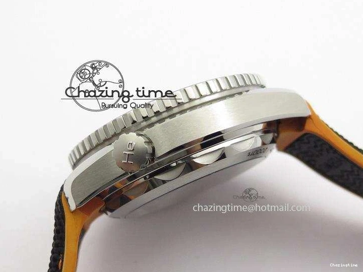 0126 Master Chronometer 45mm SS JHF Grey Dial On Nylon Strap A Neat 8249